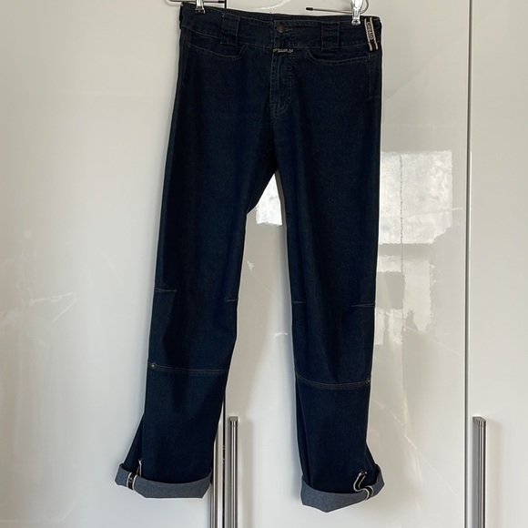 MARITHE FRANCOIS GIRBAUD Jeans in Navy Blue Size-28 - Picture 5 of 7